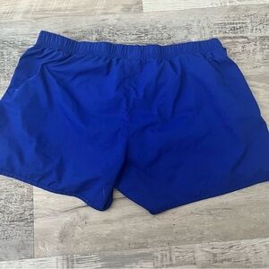 Patagonia Strider Running Shorts Navy With Light Blue Accents Size Small